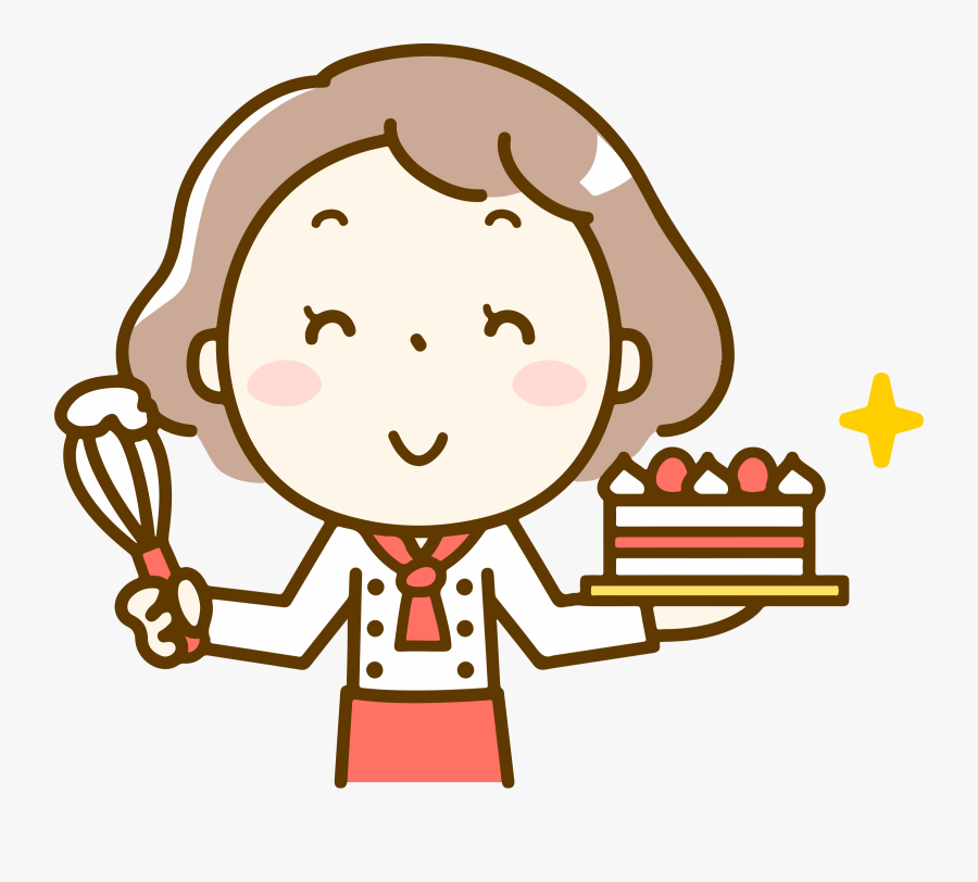 Pastry Chef Clip Art Png Transparent Png , Png Download - Pastry Chef ...