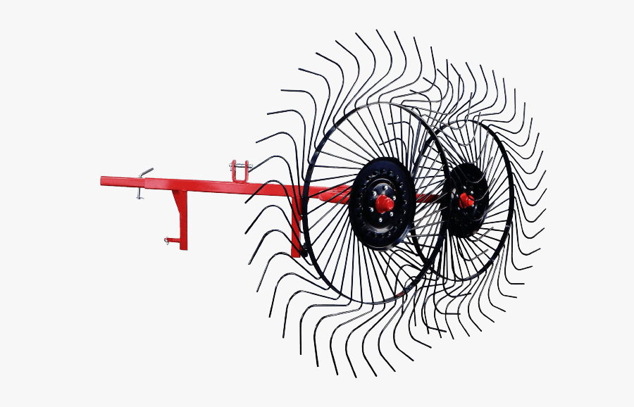 Ibex T51 2 Wheel Rake, Transparent Clipart