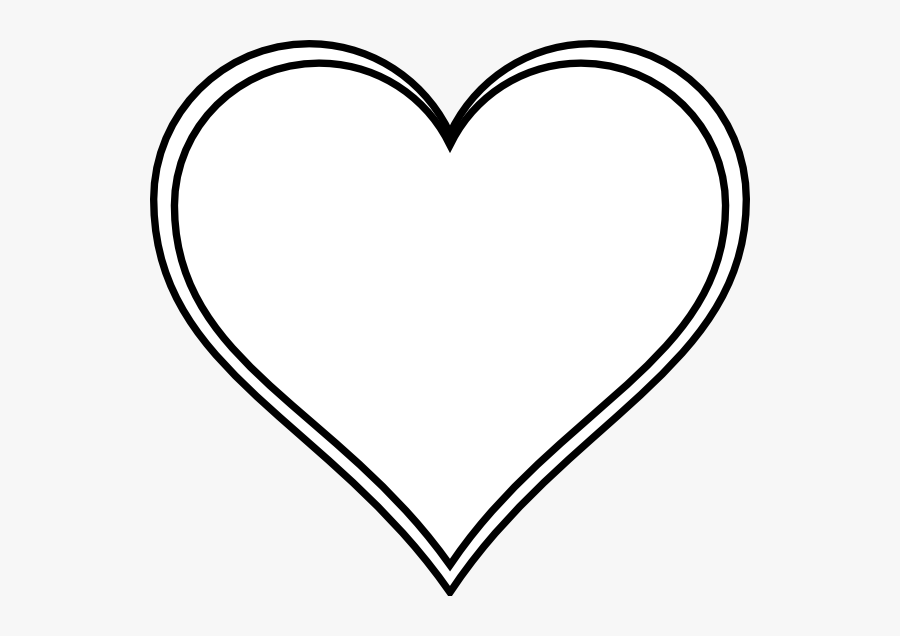 White Love Heart Vector , Free Transparent Clipart - ClipartKey