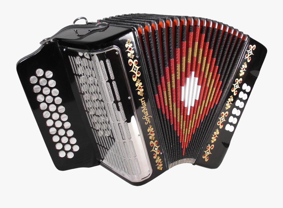 Button Accordion, Transparent Clipart