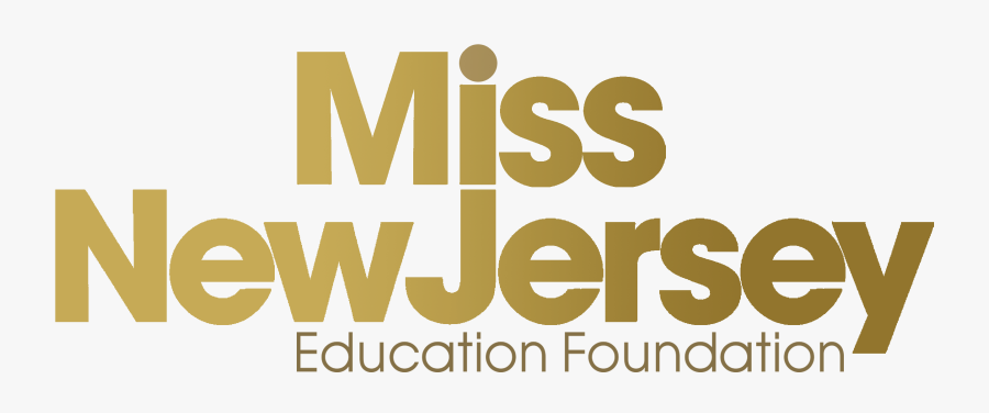 Miss New Jersey Education Foundation - Graphic Design, Transparent Clipart