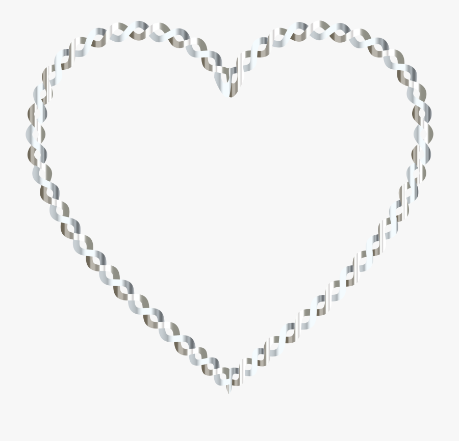 White Heart Clipart No Background, Transparent Clipart