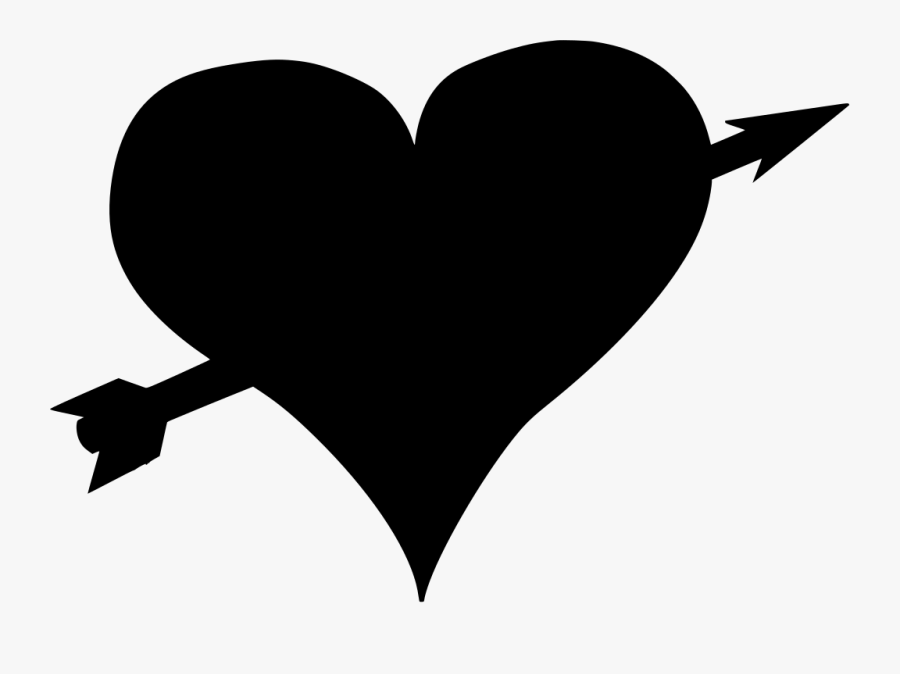 Heart Arrow Clipart , Png Download - Heart Arrow , Free Transparent