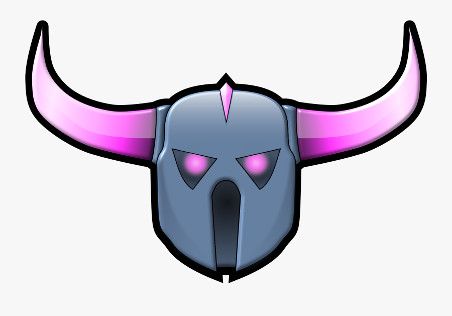 Transparent Pekka Png - Clash Of Clans Pekka Face, Transparent Clipart