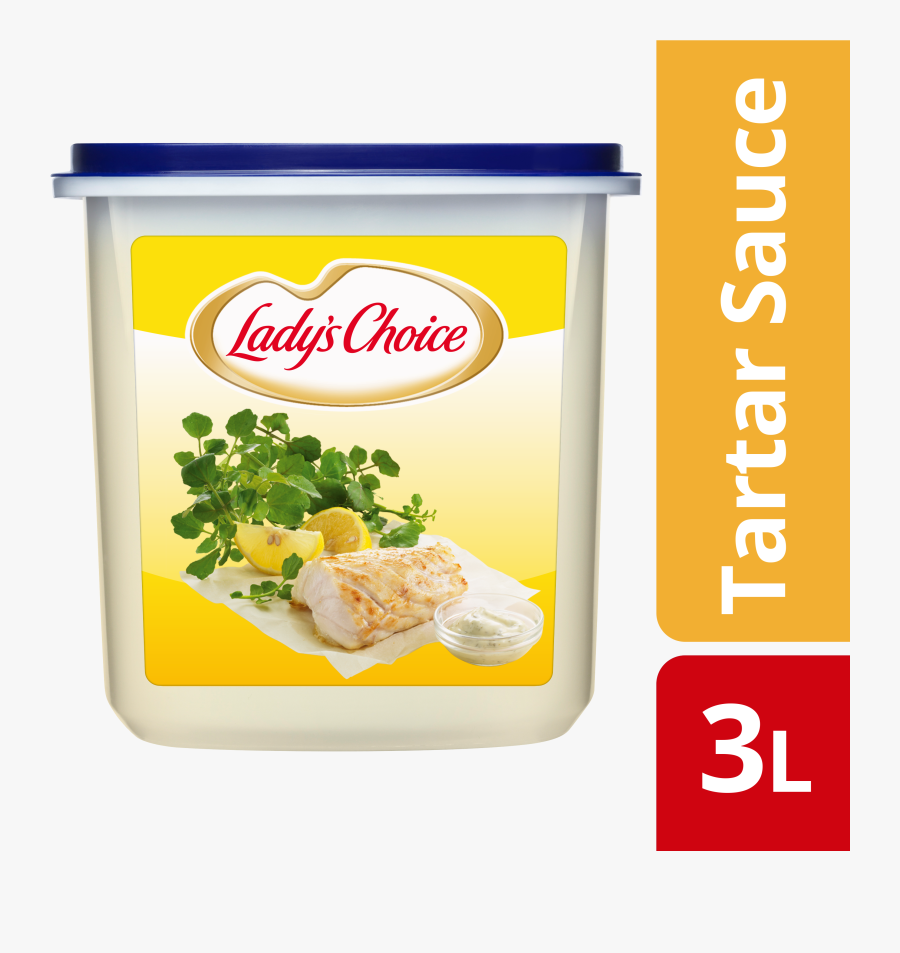 Image Of Lady"s Choice Tartar Sauce 3l/pack, Transparent Clipart