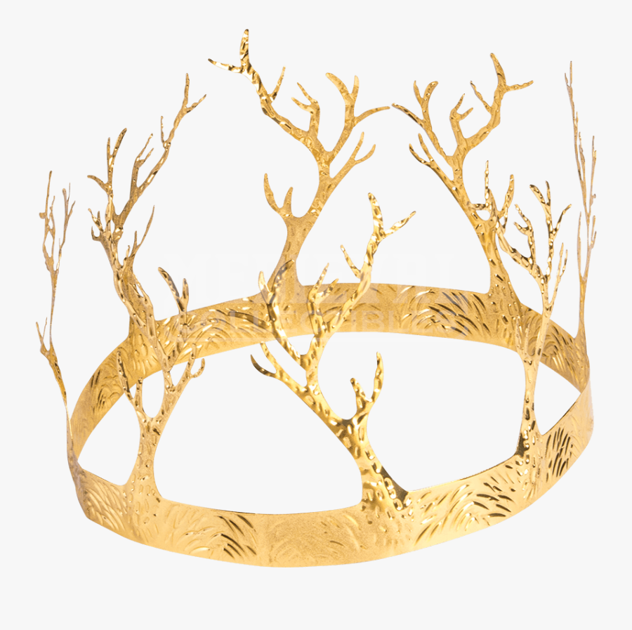 Transparent Kings Crown Png - Gold Antler Crown, Transparent Clipart