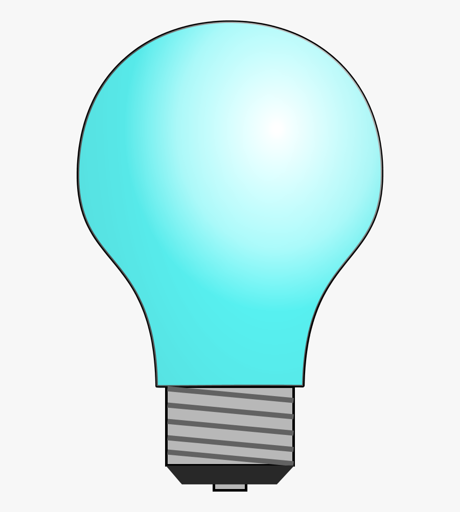 Vector Clip Art - Led Light Bulb Clip Art, Transparent Clipart