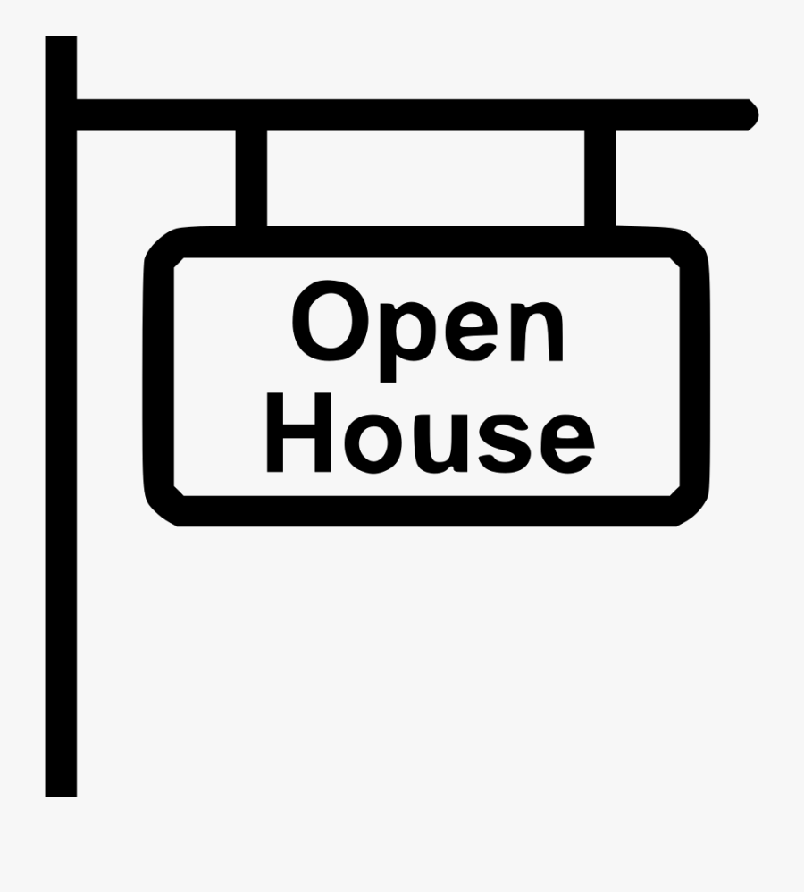 Open house. Значок опен си красный.