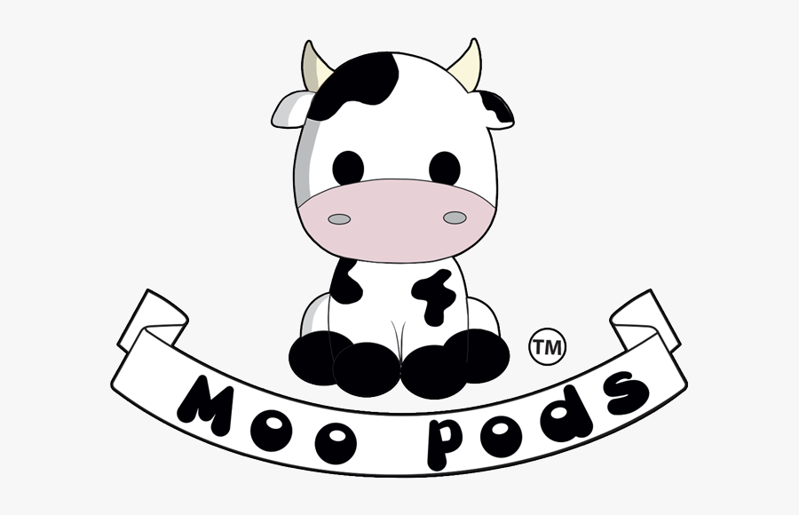 Transparent Dairy Clipart - Cute Simple Cartoon Cow, Transparent Clipart