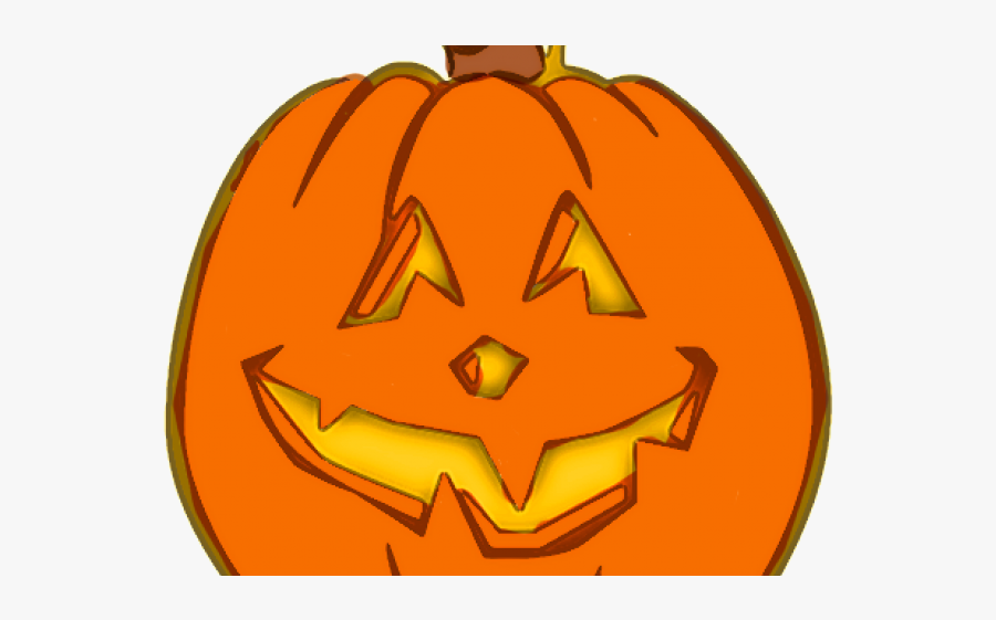 Orange Jack O Lantern Clipart, Transparent Clipart