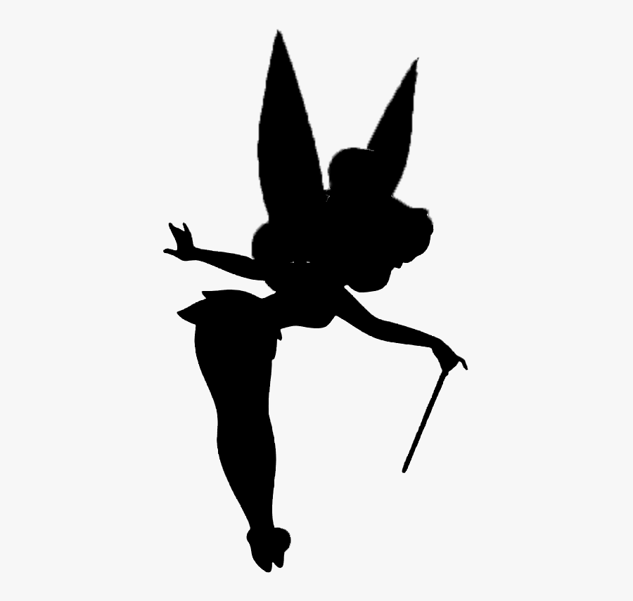 Tinker Bell Peter Pan Peter And Wendy Vector Graphics - Peter Pan Wendy Silhouette, Transparent Clipart