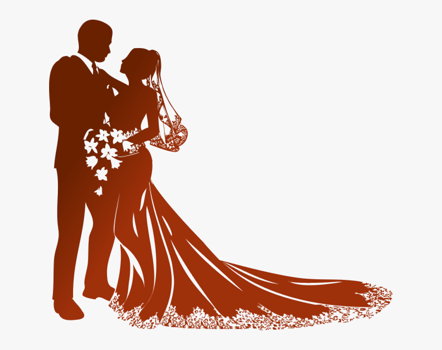 Transparent Bridal Shower Clip Art Wedding Couple Logo Png Free
