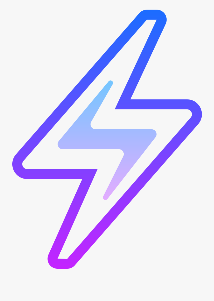 Computer Icons Lightning - Ios Lightning Bolt Icon, Transparent Clipart