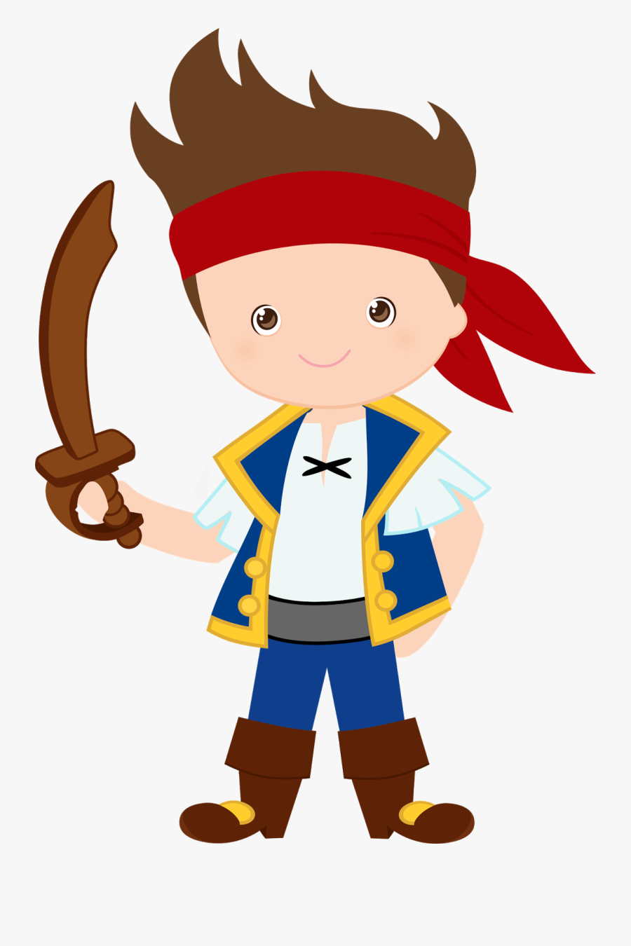 Jake And The Neverland Pirates Clipart - Jake And The Neverland Pirates Transparent Background, Transparent Clipart