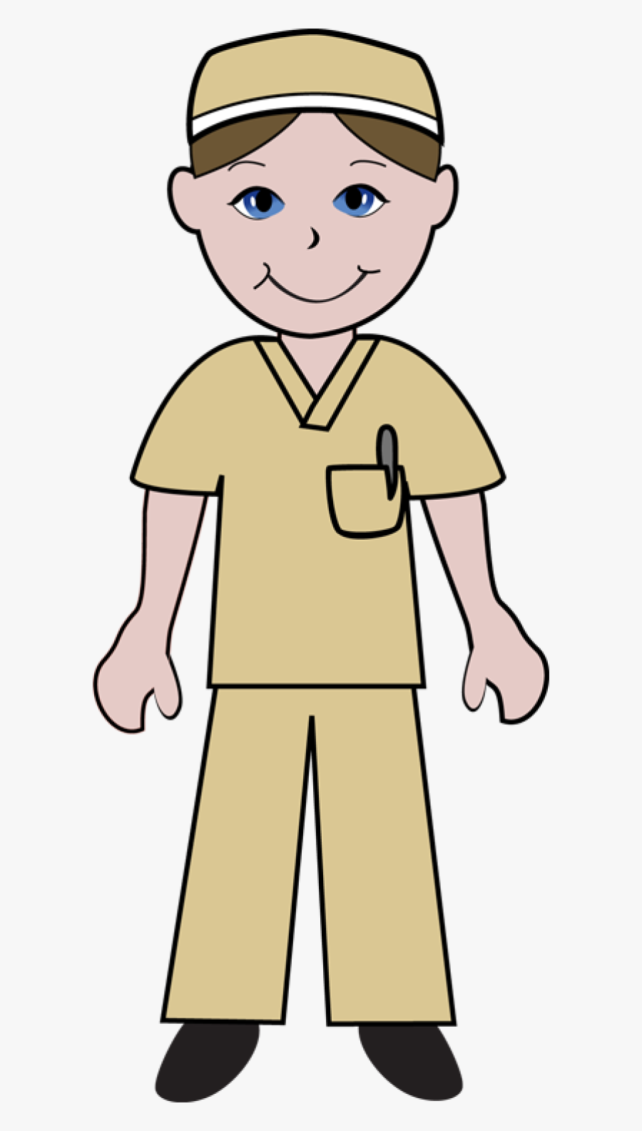 Fortune Nurses Cartoon Images Nurse Nursing Clip Art - Nurse In Pink Scrubs Cartoon, Transparent Clipart