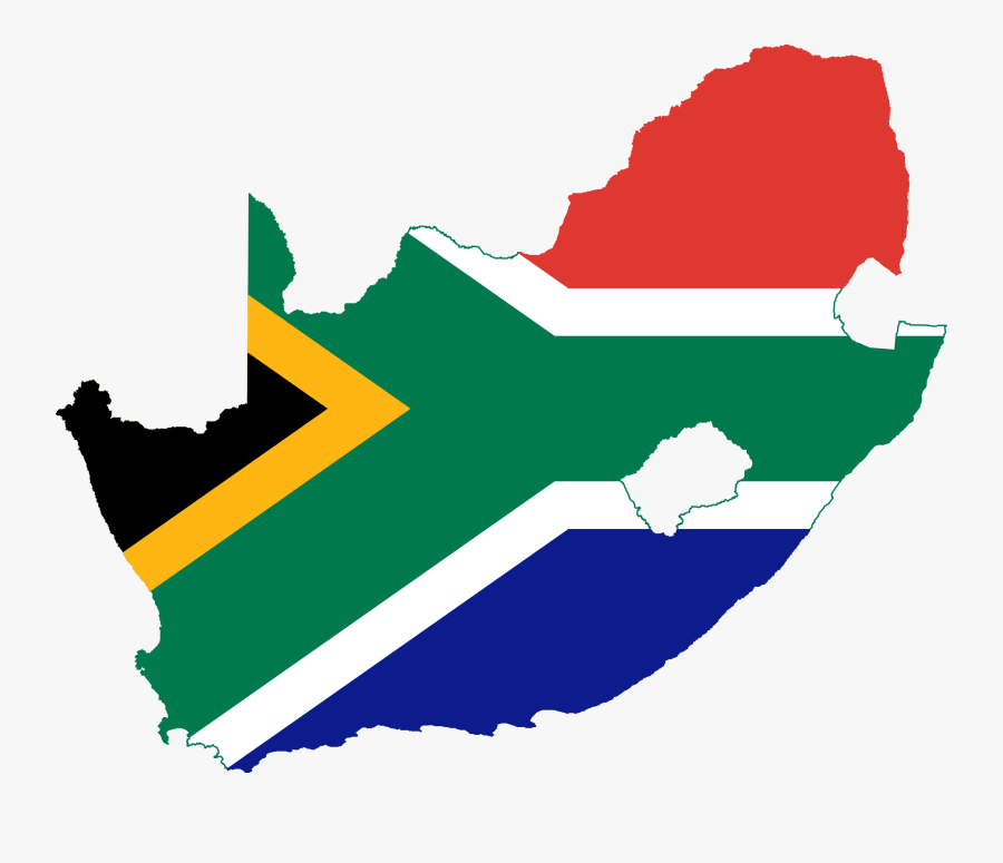 Map Clip Art Clipart Clipartbold 3 Clipartcow - South Africa Flag Map, Transparent Clipart
