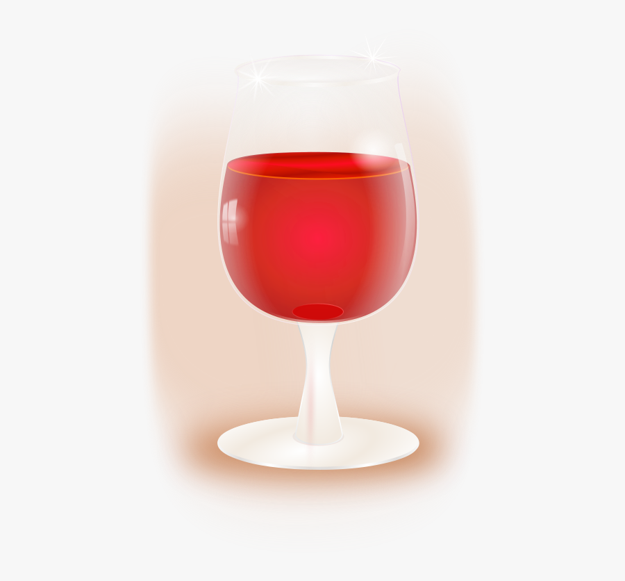 Glass Of Wine - เวก เตอร์ แก้ว ไวน์ แดง, Transparent Clipart