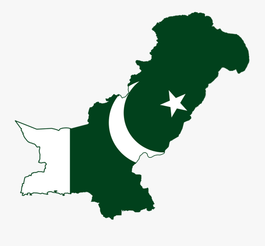 Pakistan Flag Png Picture - Pakistan Flag Map Png, Transparent Clipart