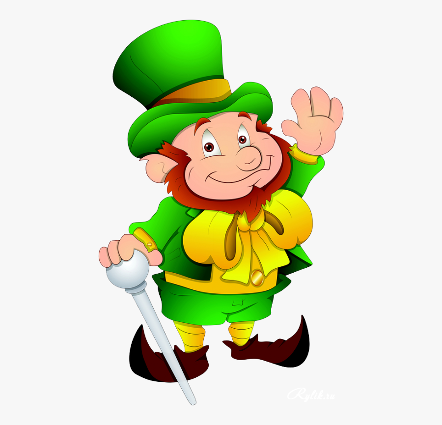 St Patrick's Day Character, Transparent Clipart