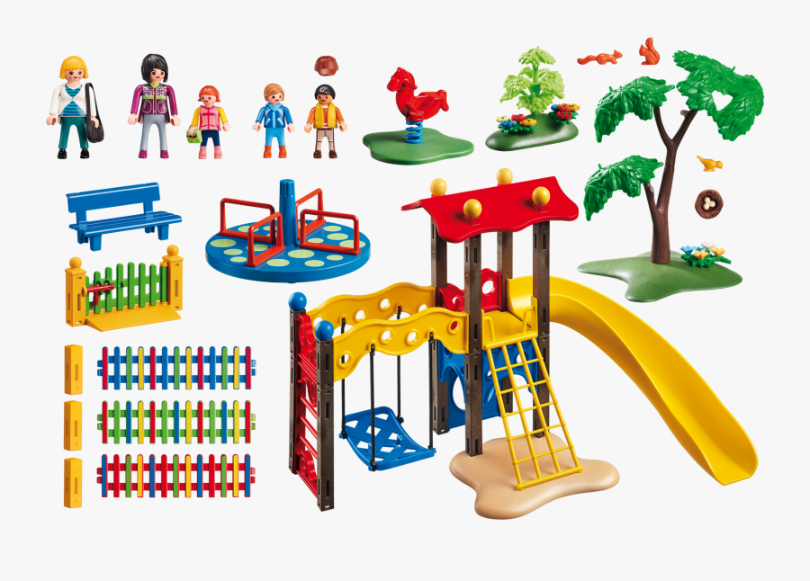 playmobil preschool playground