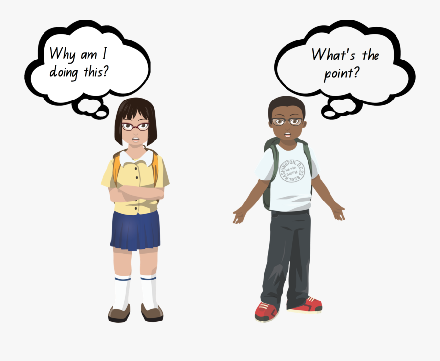 Student Engagement Clipart - Children Asking, Transparent Clipart