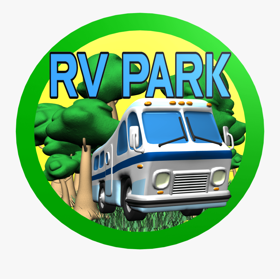 Rv Clipart Cartoon - Rv Park Clipart, Transparent Clipart