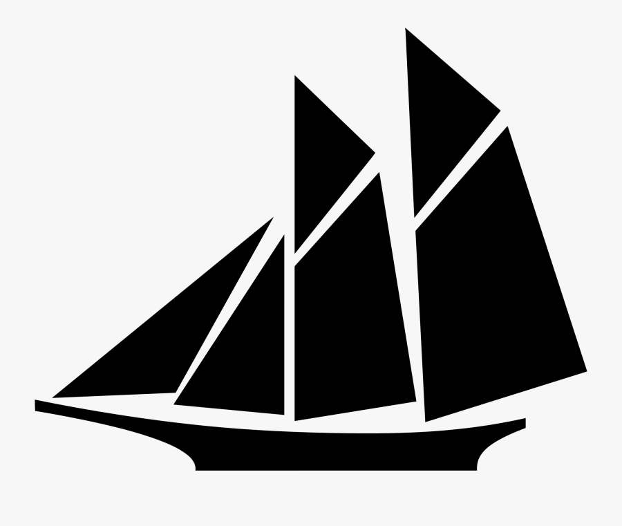 Image Of Blue Sailboat Clipart Navy Clip Art - Clip Art Sail Boat, Transparent Clipart