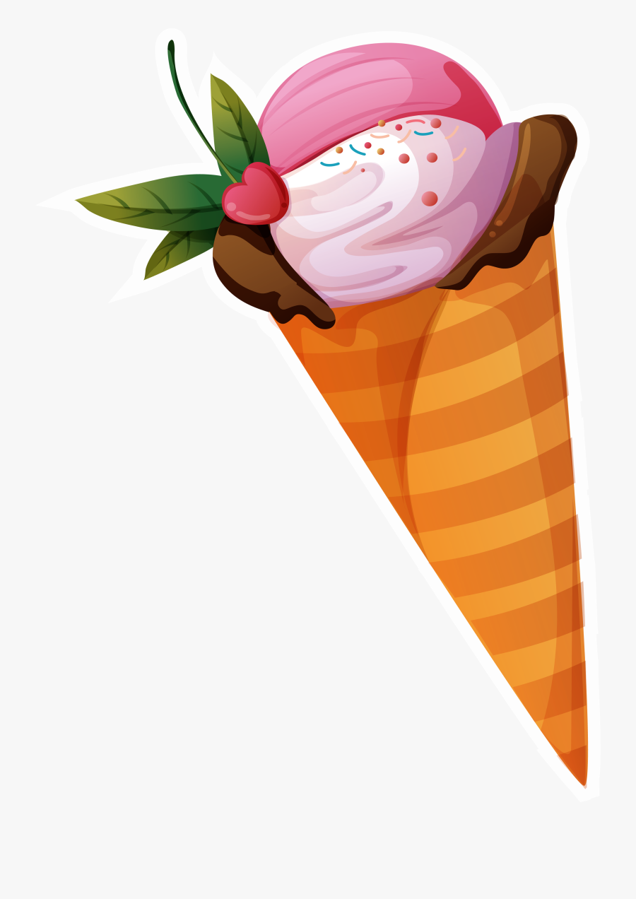 Png Download Ice Cream Clipart 9374 Free Icons And - Ice Cream Cartoon Png, Transparent Clipart