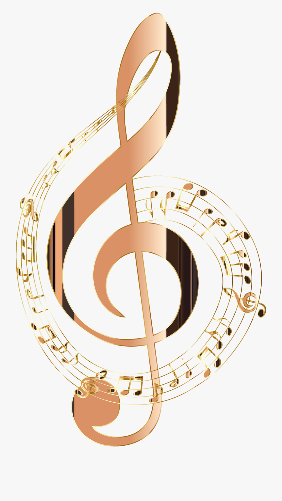Transparent Music Note Clipart - Colorful Transparent Background Music Notes, Transparent Clipart