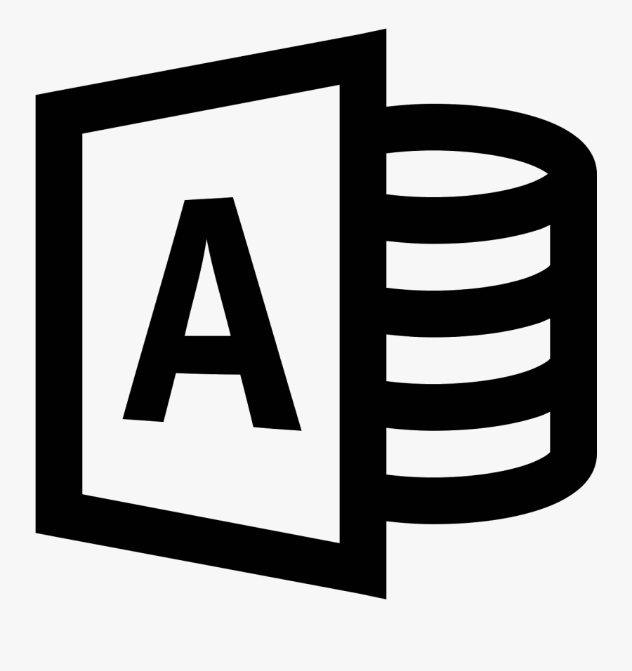 Microsoft Access Icon - Microsoft Access Logo Png, Transparent Clipart