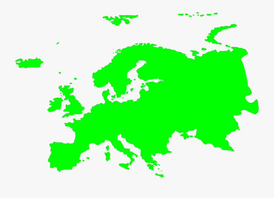 Thumb Image - Simple Europe Vector Map, Transparent Clipart
