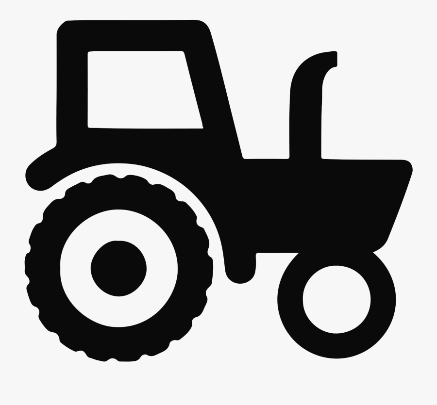 Tractor Clipart Computer Icons - Black Tractor Png, Transparent Clipart