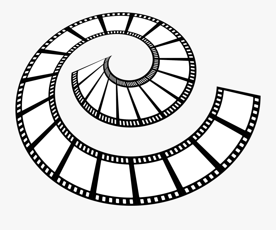 Clipart - - Film Strip Circle Png, Transparent Clipart