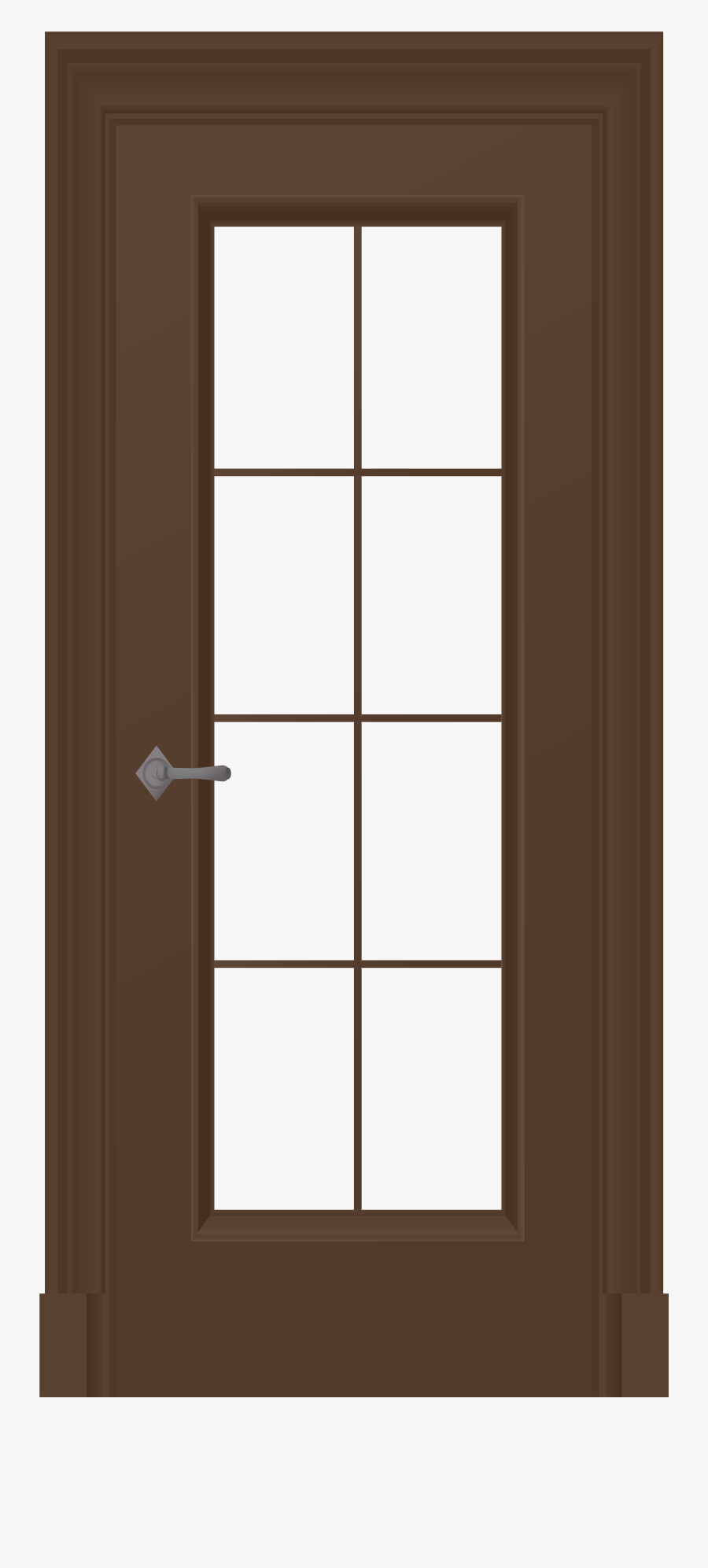 Brown Door Clipart Clipground - Home Door, Transparent Clipart