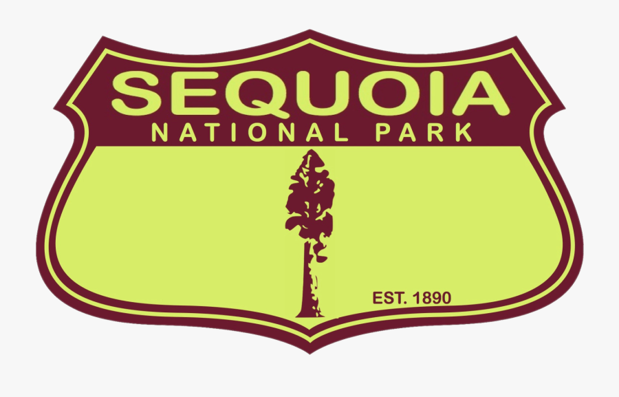 Sequoia National Park Logo, Transparent Clipart