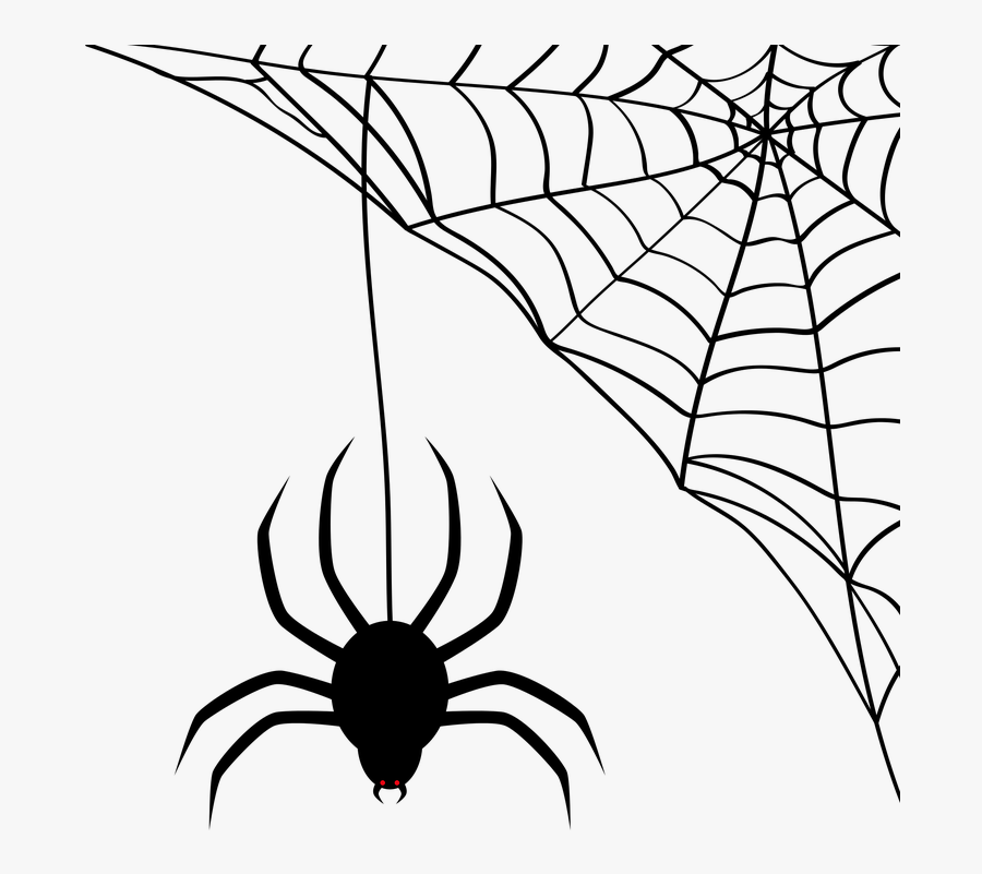 Web Spider-man Spider Scalable Vector Graphics Clipart - Spider Web Vector Png, Transparent Clipart