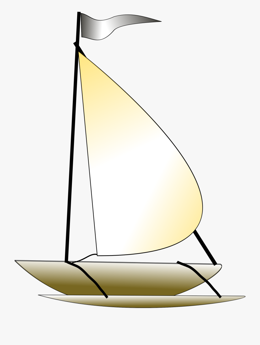 Sail Small Boat Frames - Sailing Boat Gif Png, Transparent Clipart