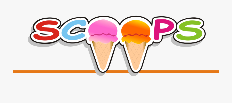 The Original Scoops Ice - Scoops Ice Cream Logo, Transparent Clipart