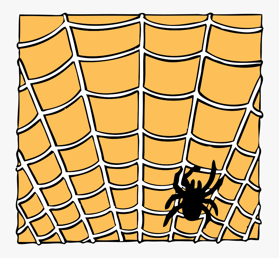 Download Spider On A Spider Web Svg Clip Arts - Cartoon Animated Spider Web , Free Transparent Clipart ...