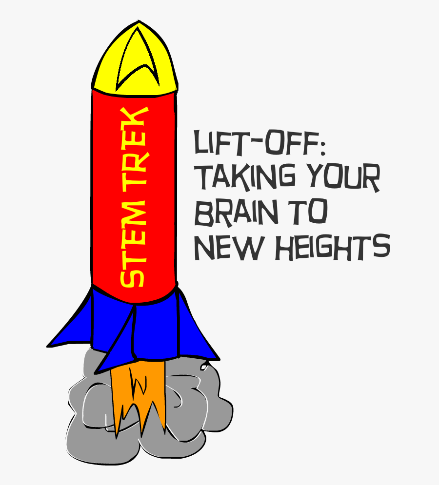 Stem Trek Rocket - Stem Rocket, Transparent Clipart