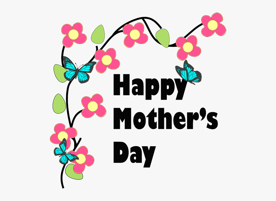 Happy Mother"s Day Messages With Flowers - Happy Mother Day Cushions, Transparent Clipart