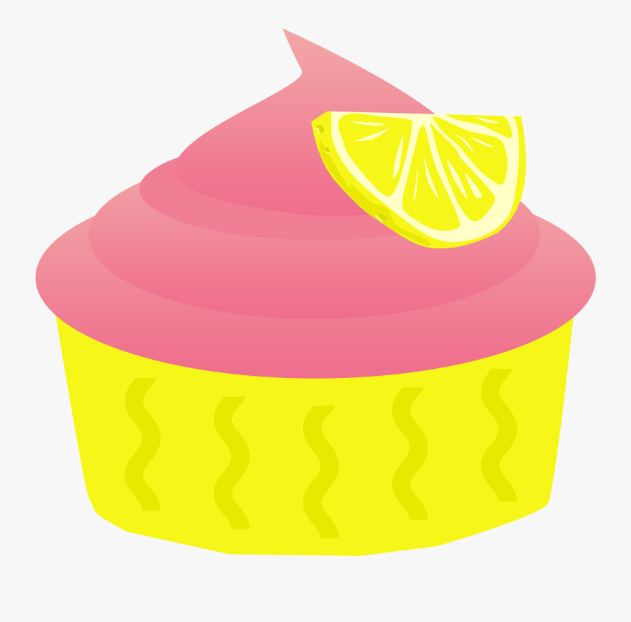 Cupcake Clipart Yellow, Transparent Clipart