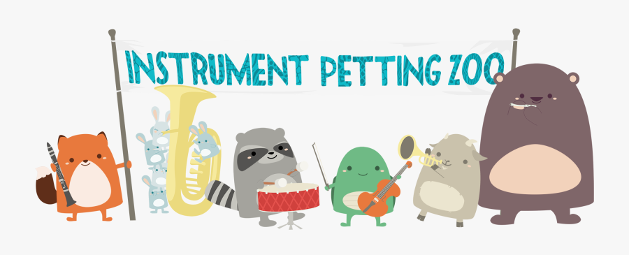 Instrument Petting Zoo Clipart, Transparent Clipart