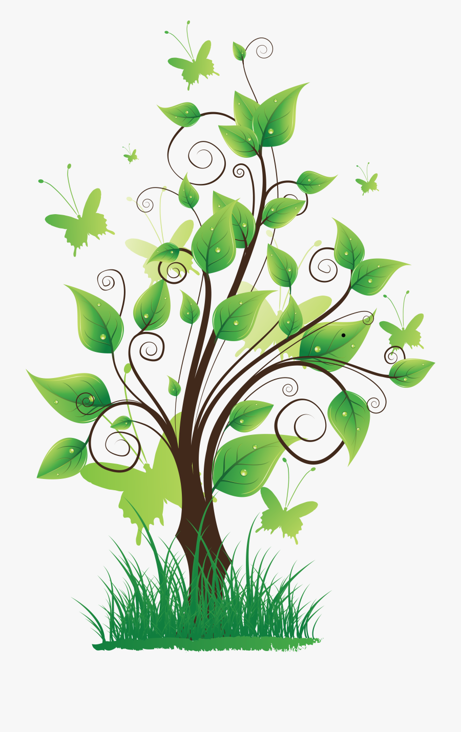 Plant Clipart Png Format - Nature Clipart Transparent Background, Transparent Clipart