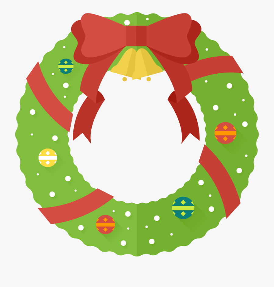 Free To Use Public Domain Christmas Wreath Clip Art - Cute Christmas Wreath Clipart, Transparent Clipart