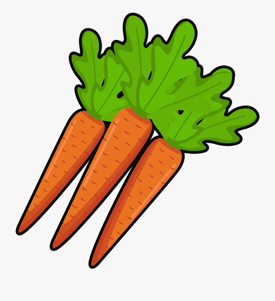Vegetables Simple Hand Drawn Cartoon Png And Psd - Cartoon Vegetables Png, Transparent Clipart