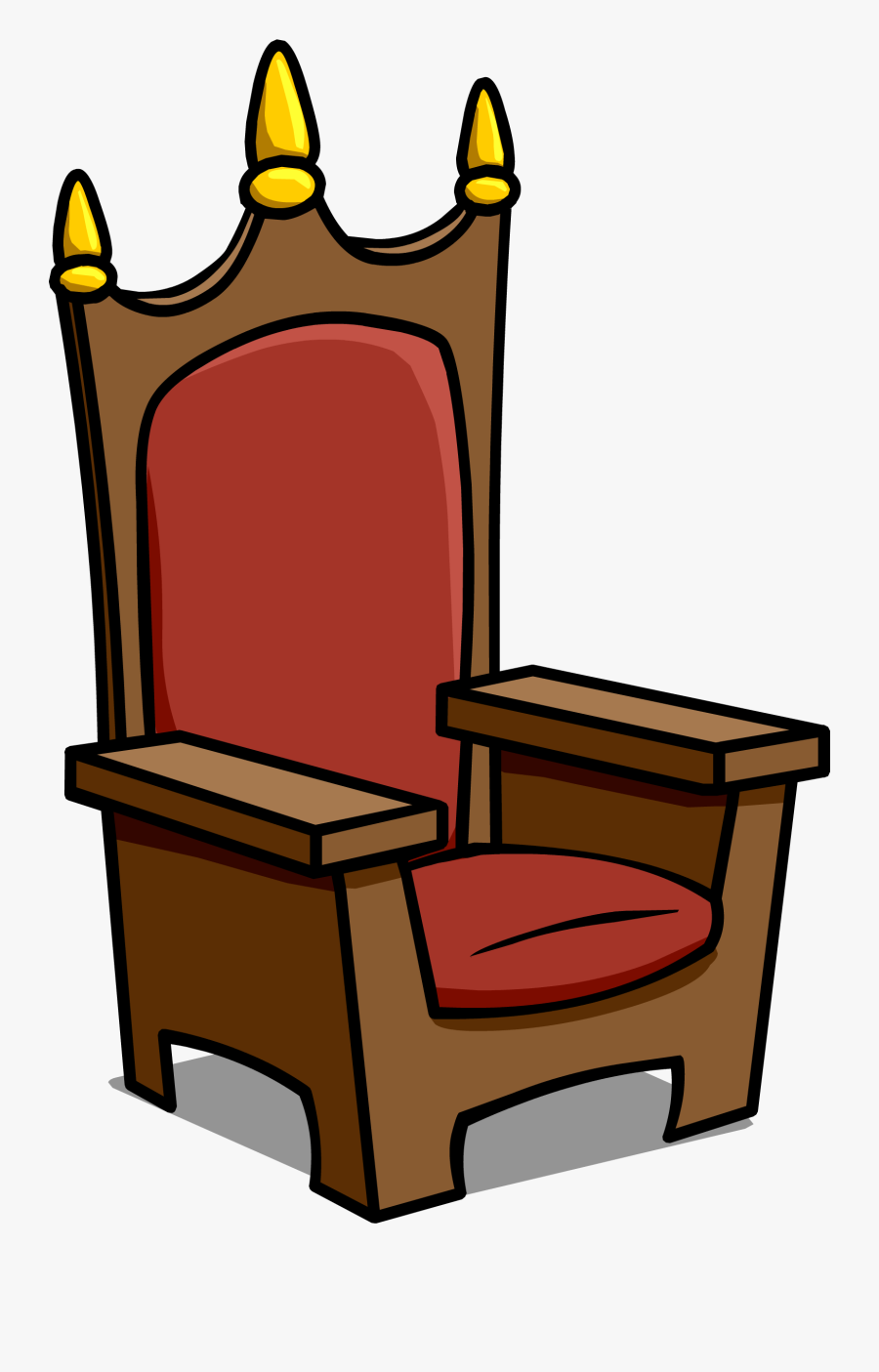 Transparent Throne Png - Cartoon Throne Chair Png, Transparent Clipart
