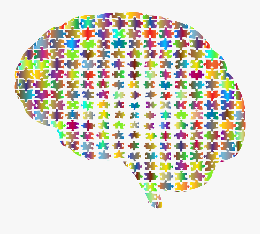 Gaps Brain Jigsaw Puzzle Prismatic Clip Arts - Png Puzzle Brain Png, Transparent Clipart