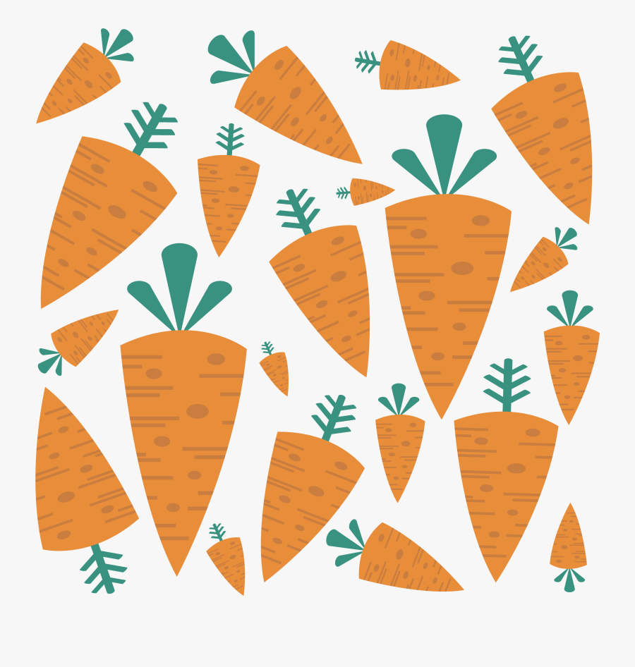 Transparent Carrot Clipart - Orange Vegetable Background Png, Transparent Clipart