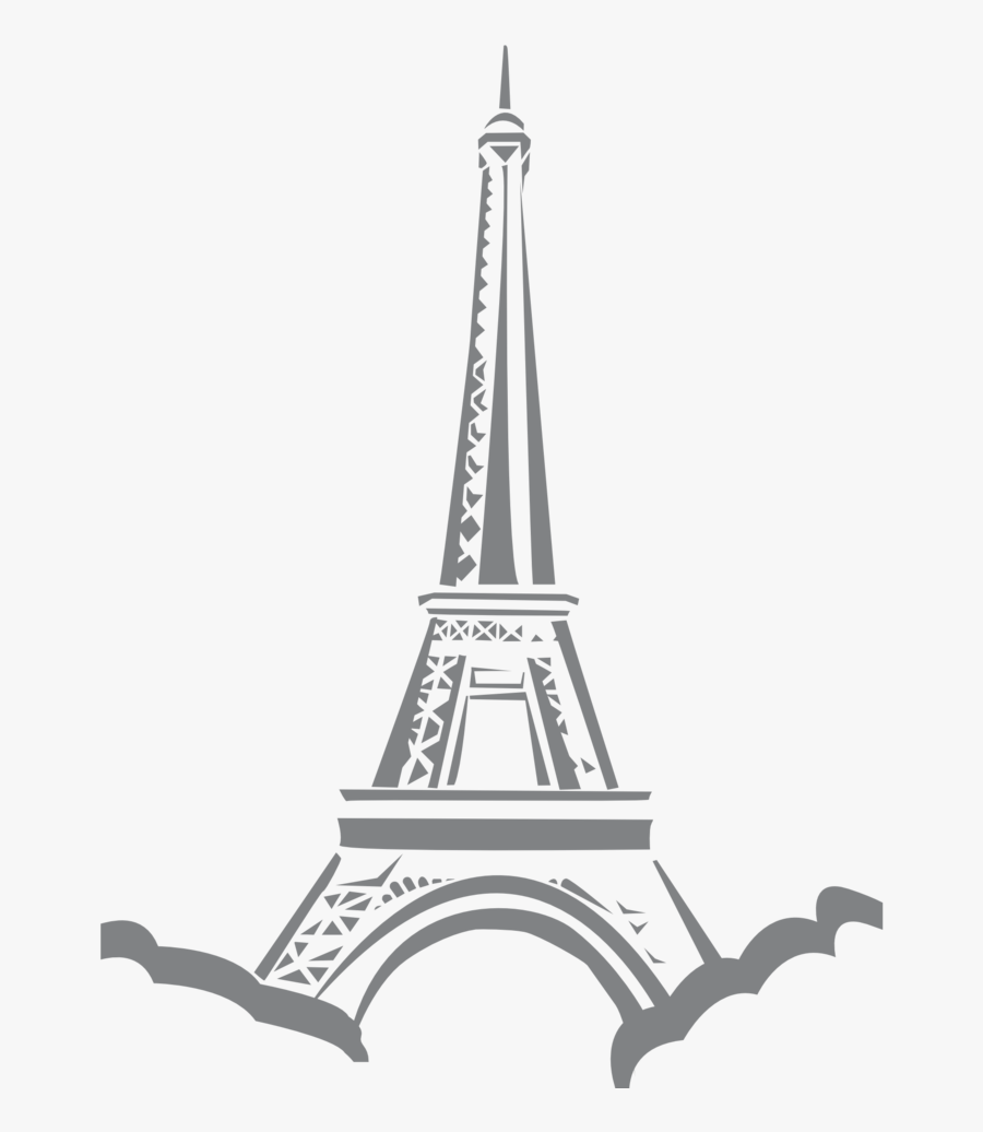 Paris Eiffel Tower Clip Art, Transparent Clipart